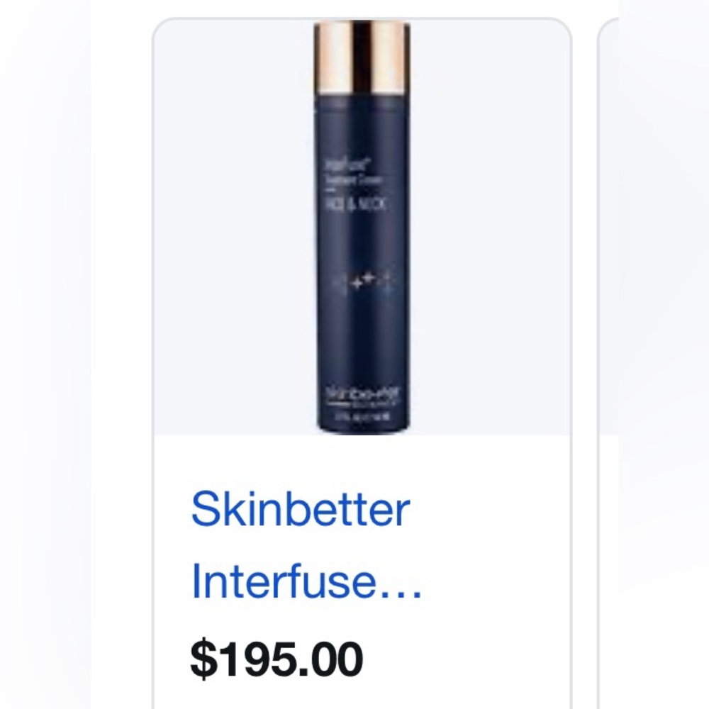 Skin better Interfuse treatment cream Face & Neck 1.7oz make me an offer!